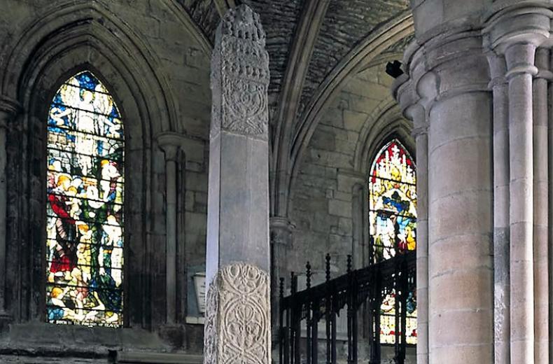 Acca's cross at Hexham Abbey