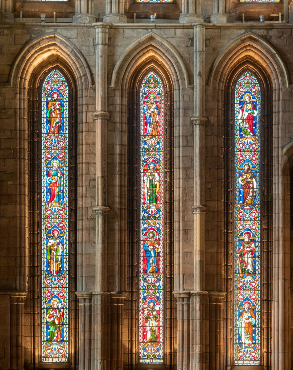 Hexham Abbey North Transept Stained Glass Window